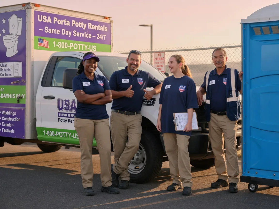 Porta Potty Rental company in Joshua Tree, CA